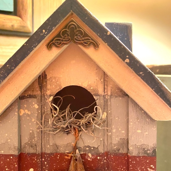 Handpainted birdhouse “Starry Nite” ✨ - Picture 5 of 9